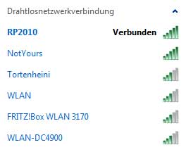 Wlan Verbindungen